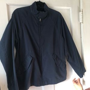 The Modern Harrington Jacket
Size: M
Color: Navy